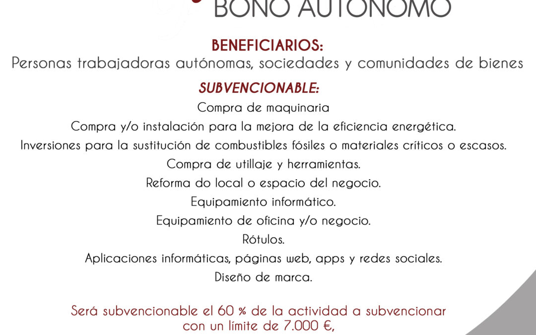 Ayuda «Bono Autónomo»